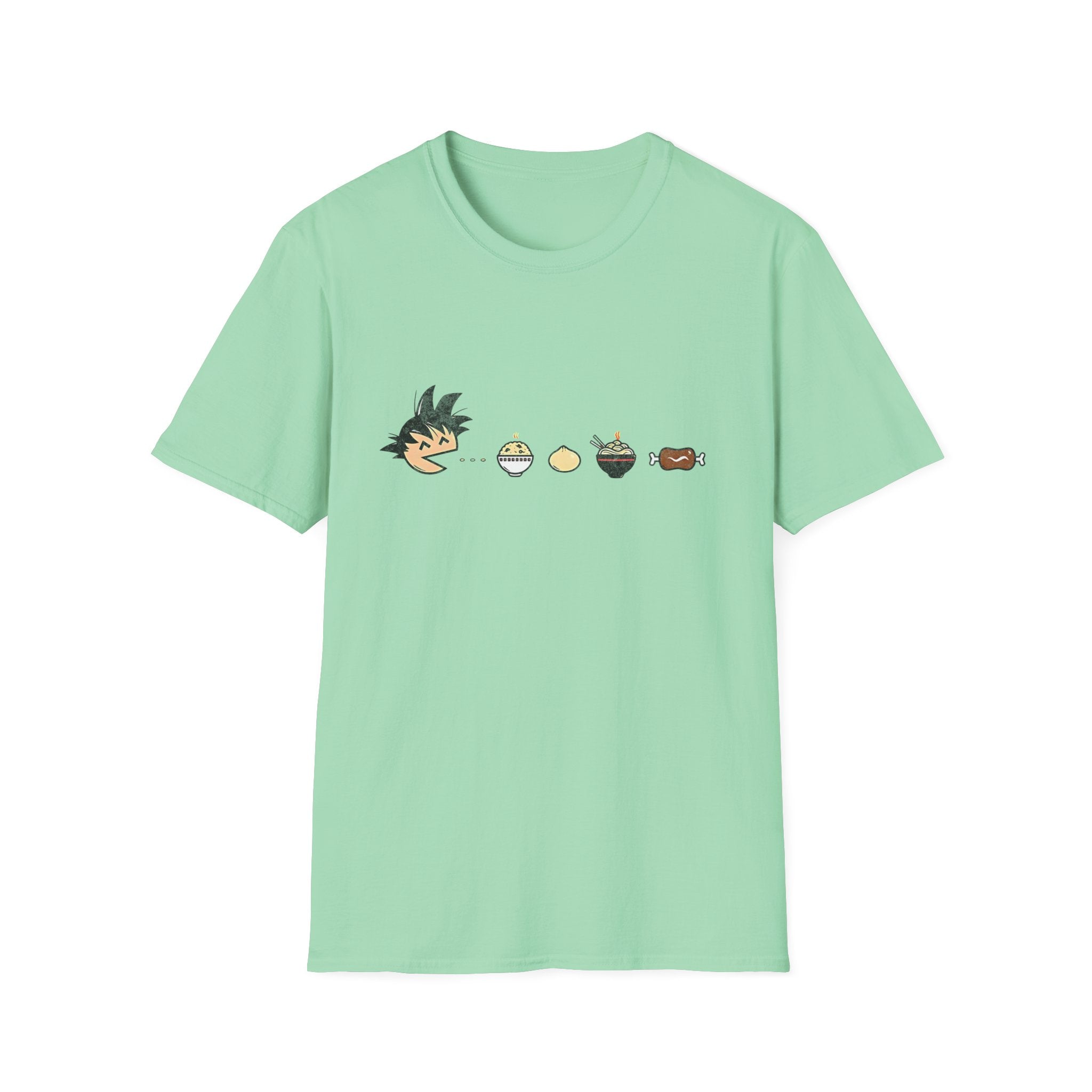 Funny Anime Japanese Food Mugbang T-Shirt