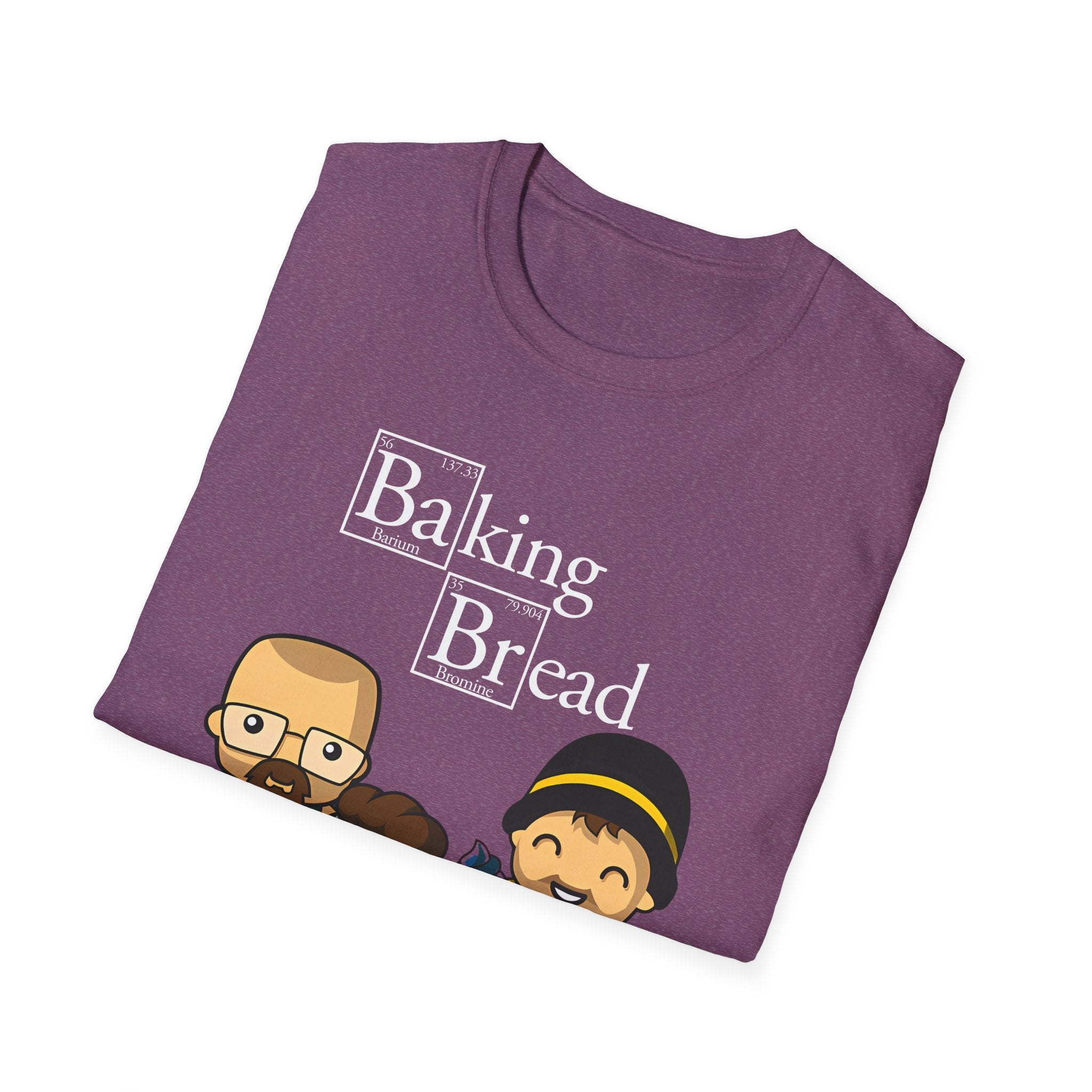 Funny Pop Culture Hilarious Chemistry Student Baking Bread T-Shirt