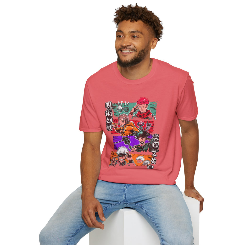 Japan Pop Culture Stars Anime Heroes T-Shirt