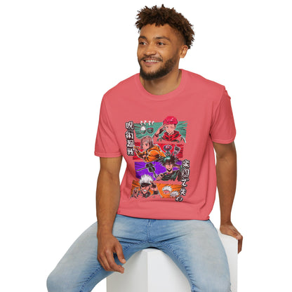 Japan Pop Culture Stars Anime Heroes T-Shirt