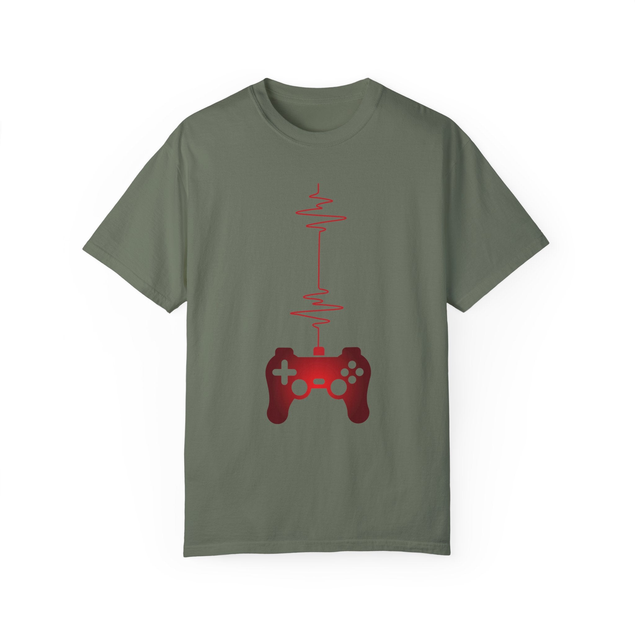 I Love Gaming Heartbeat Gamer T-shirt