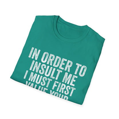 Joke Sarcastic Tee Hilarious Adult Graphic T-shirts