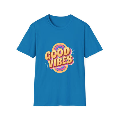 Retro 80s Old School Good Vibes Retro T-Shirt