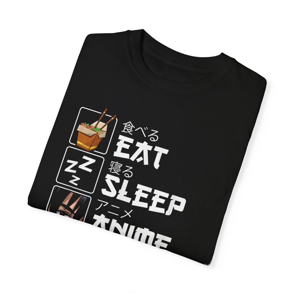 Eat Sleep Anime Gaming Repeat Anime Gaming T-shirt