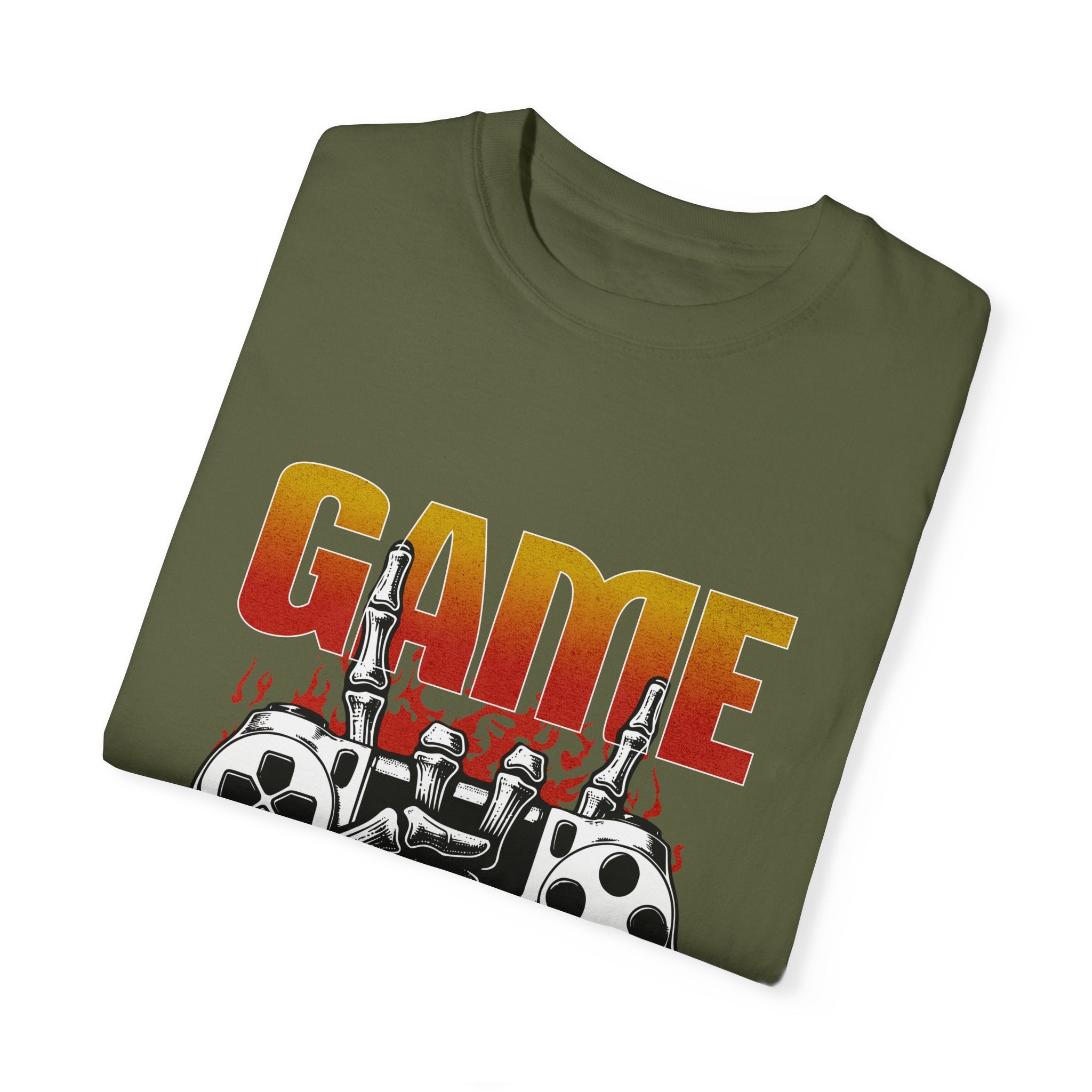 Skeleton Gamer Game Over T-shirt