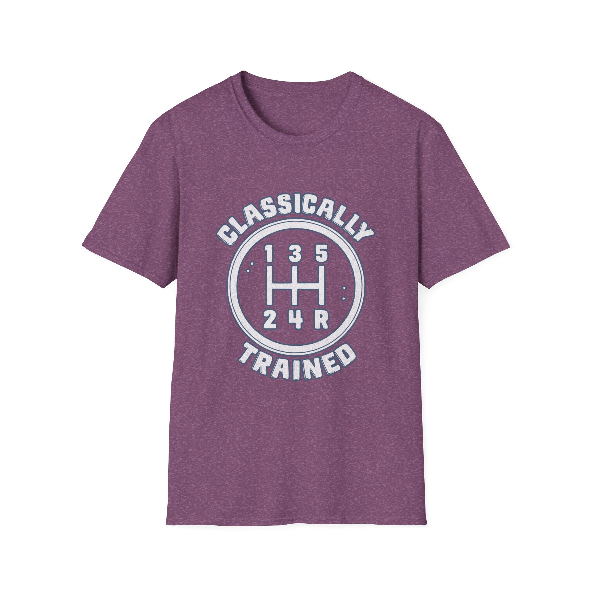 Classically Trained Stick Shift Hot Rod Gearhead Vintage Car T-Shirt