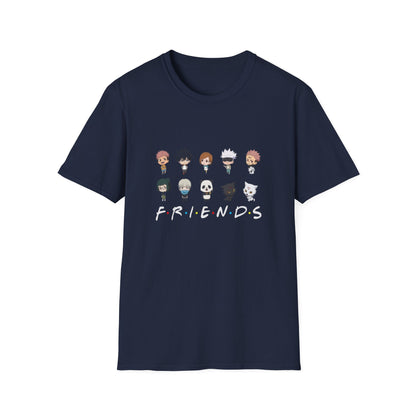 Japanese Anime Culture Super Heroes Friends JJK 0 T-Shirt