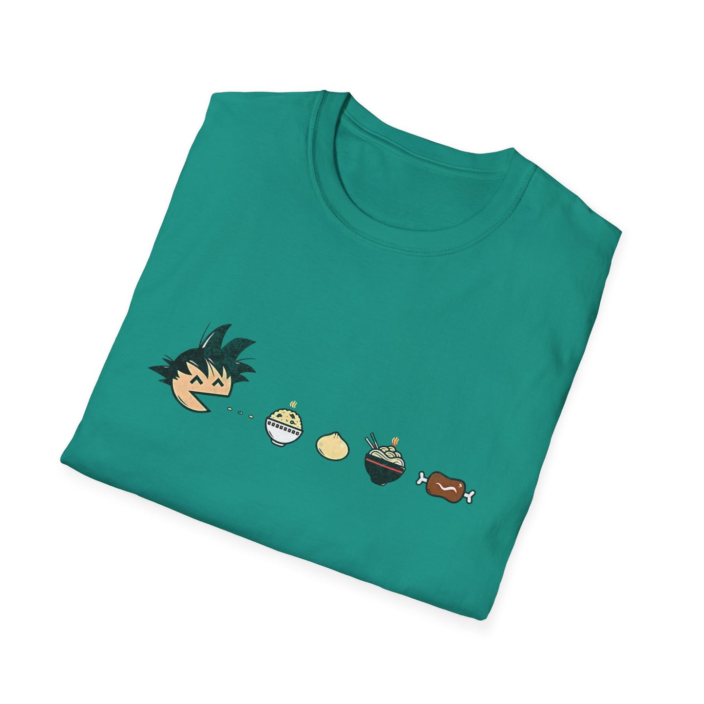 Funny Anime Japanese Food Mugbang T-Shirt
