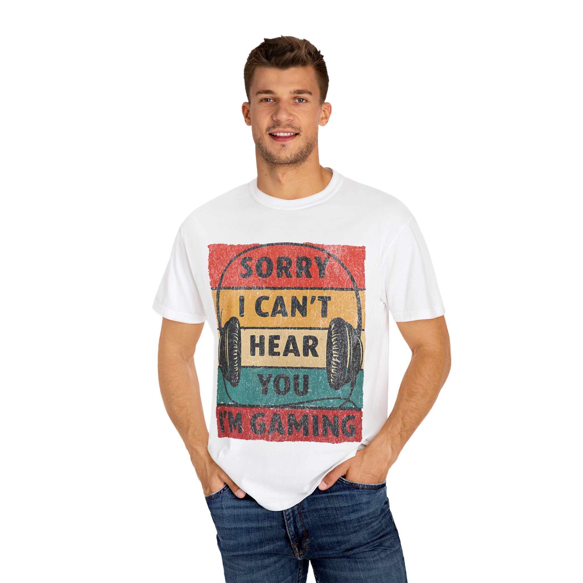 I Can’t Hear You, I’m Gaming Gamer T-Shirt