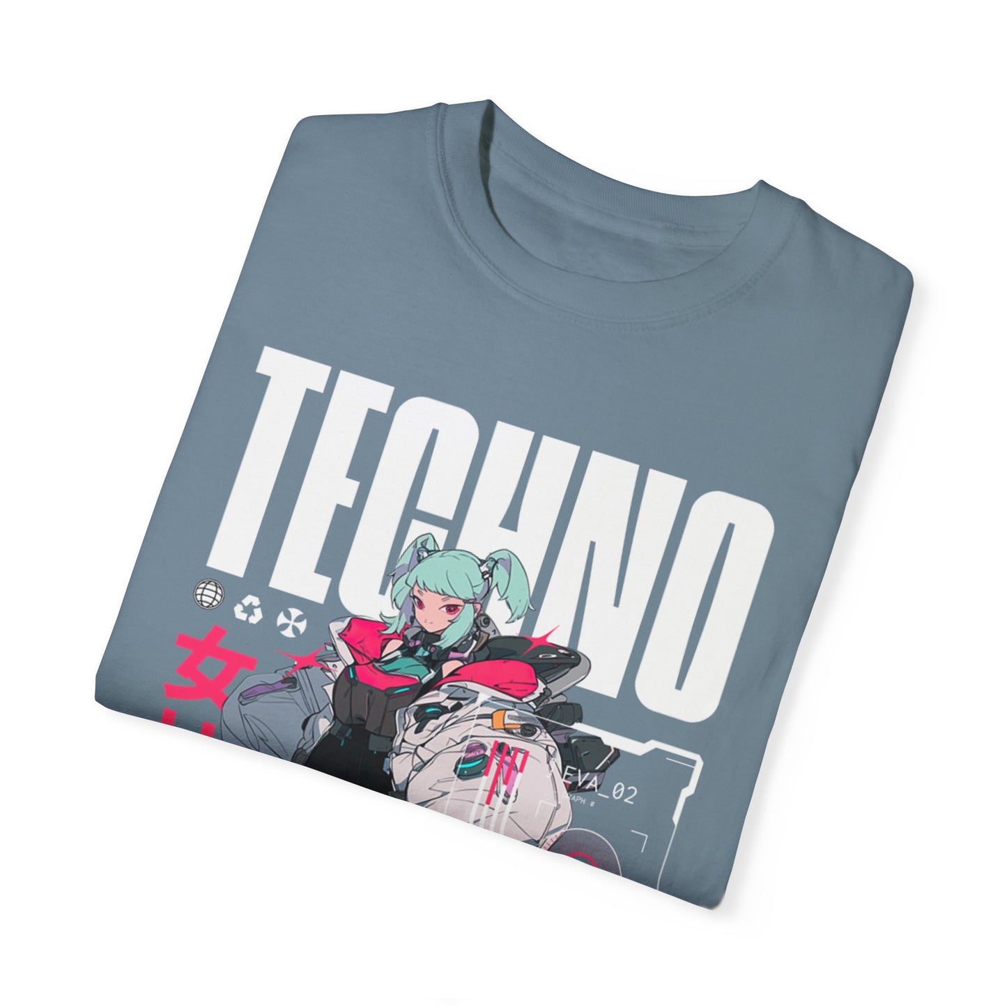 Techno Anime Girl T-shirt