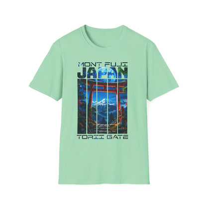 Mont Fuji Japan Torii Gate T-shirt