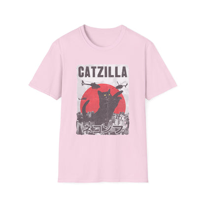Catzilla Pop Culture Godzilla T-Shirt