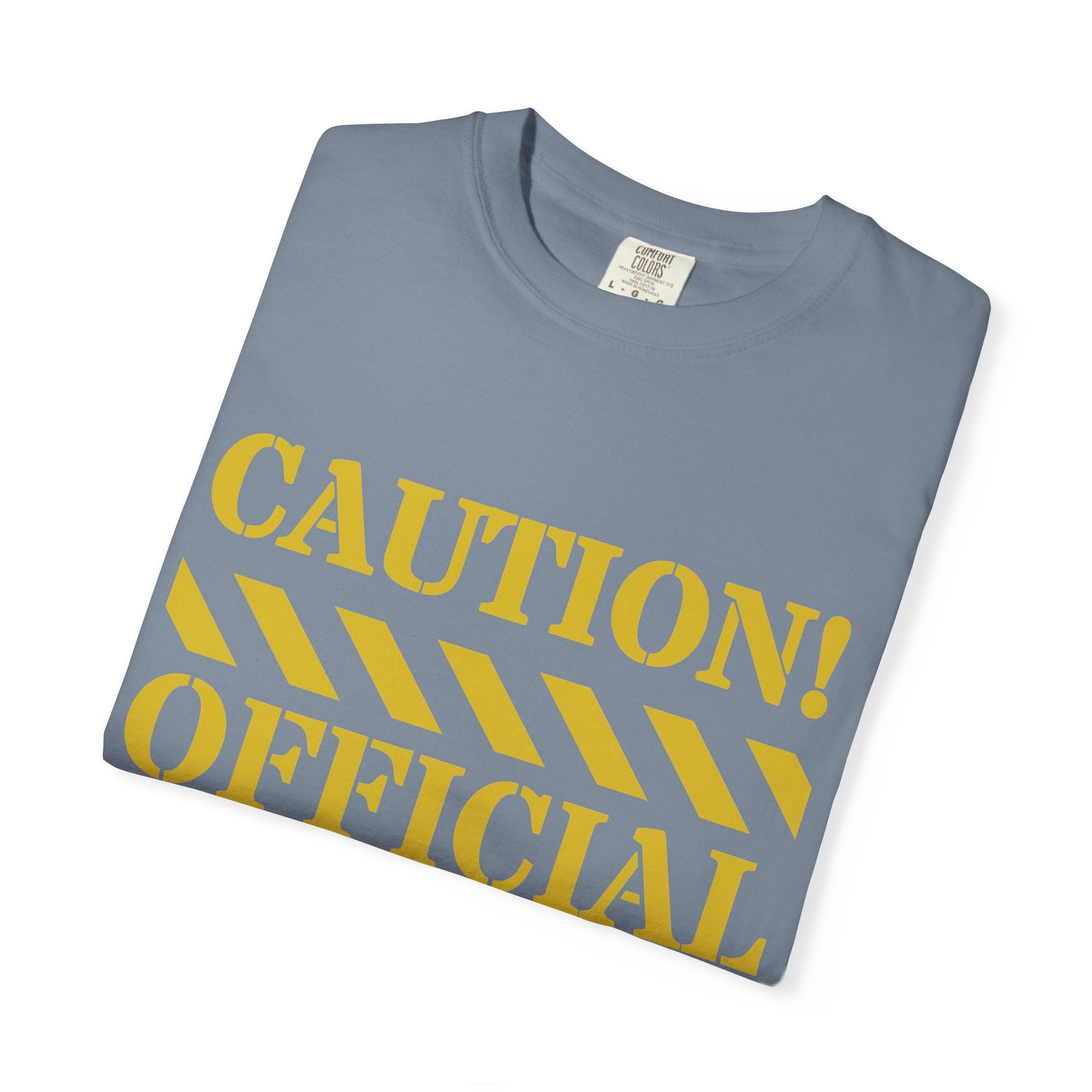 Caution! Official Teenager T-Shirt — 'May Contain Attitude' Youth Graphic Tee