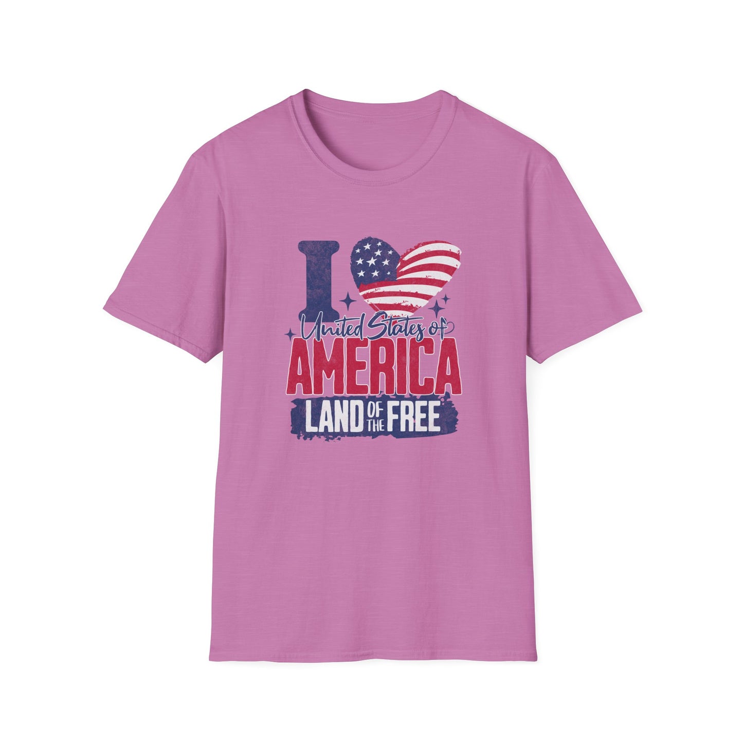 I Love United States of America 4th of July T-Shirt