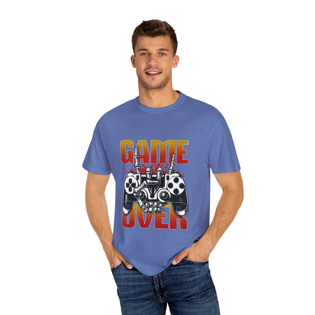 Skeleton Gamer Game Over T-shirt