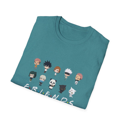 Japanese Anime Culture Super Heroes Friends JJK 0 T-Shirt