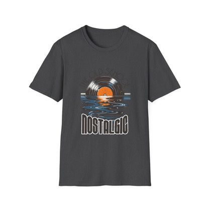Retro Nostalgic Vintage Vinyl Music T-shirt