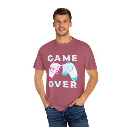 Gamer Over – Pixelated Controller T-shirt