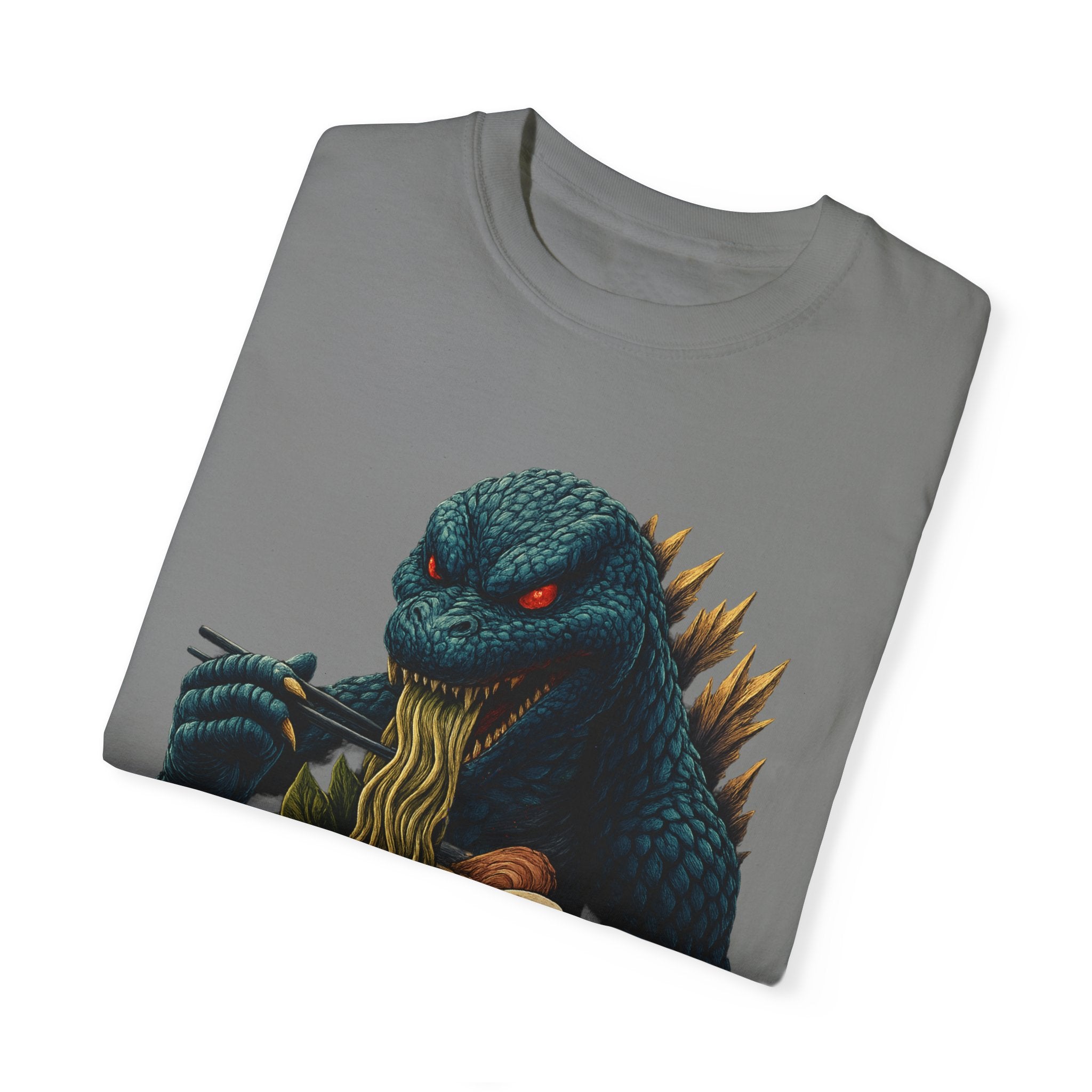 Kaiju Godzilla Eating Ramen T-shirt
