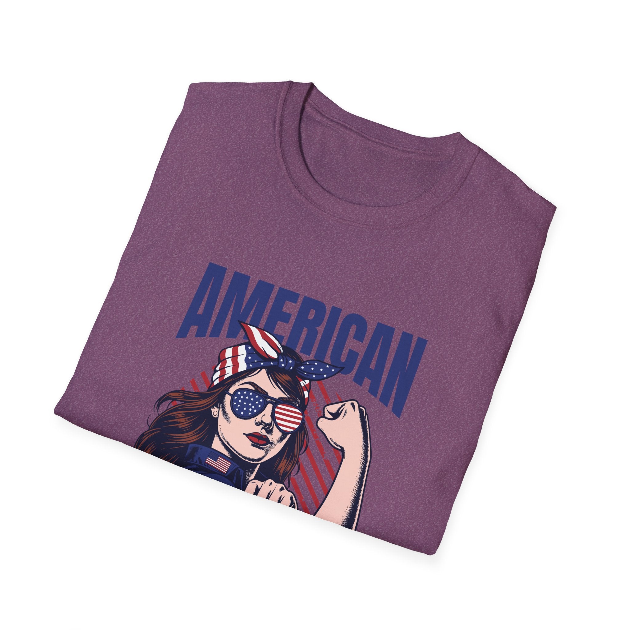 American Empowered Woman 4th of July Gifts Women's T-shirt