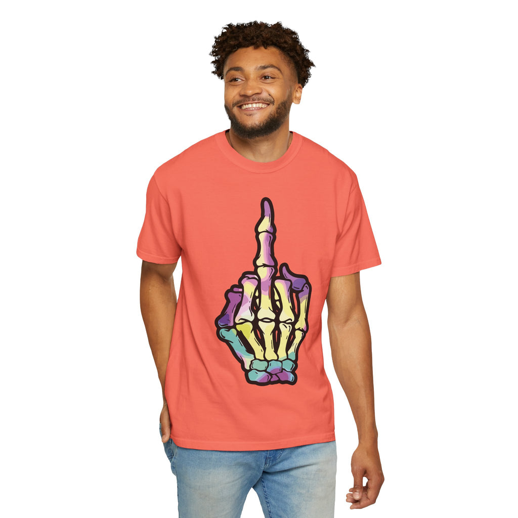 Skeleton Hand F You Streetwear T-shirt