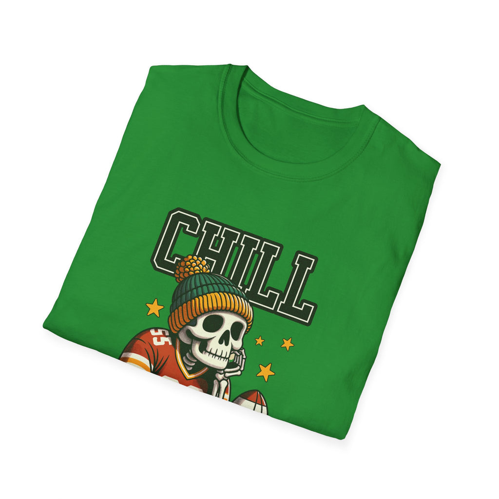 Coffee, Chill & Game Day Football Season T-Shirt