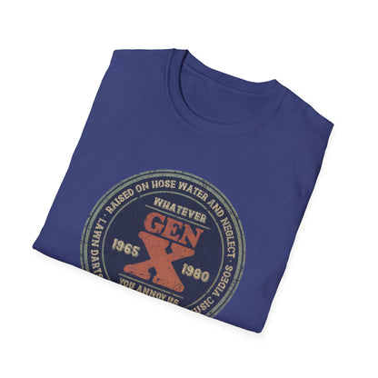 Raised on Hose Water and Neglect Retro 80s Gen X T-shirt