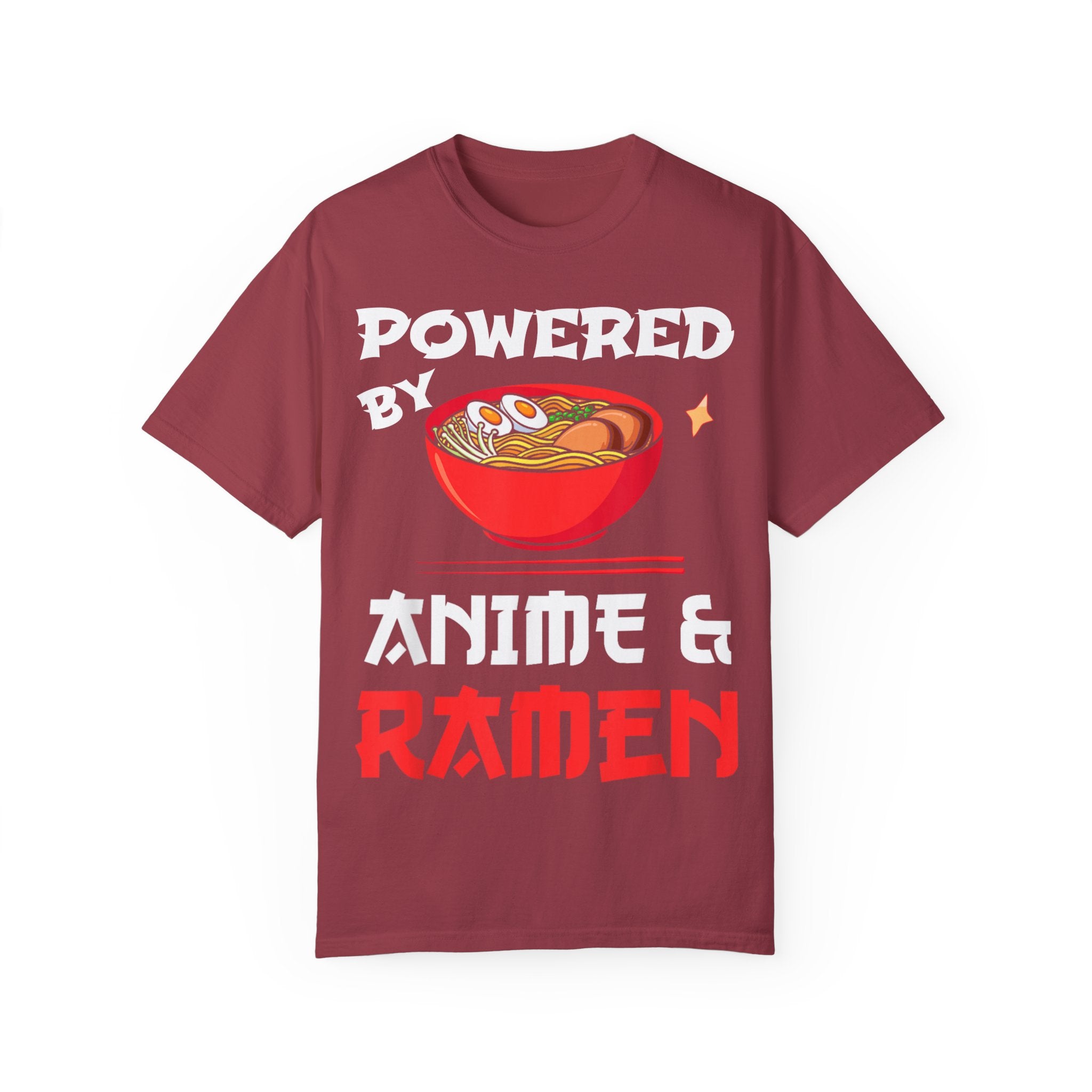 Powered by Anime & Ramen Anime T-shirt
