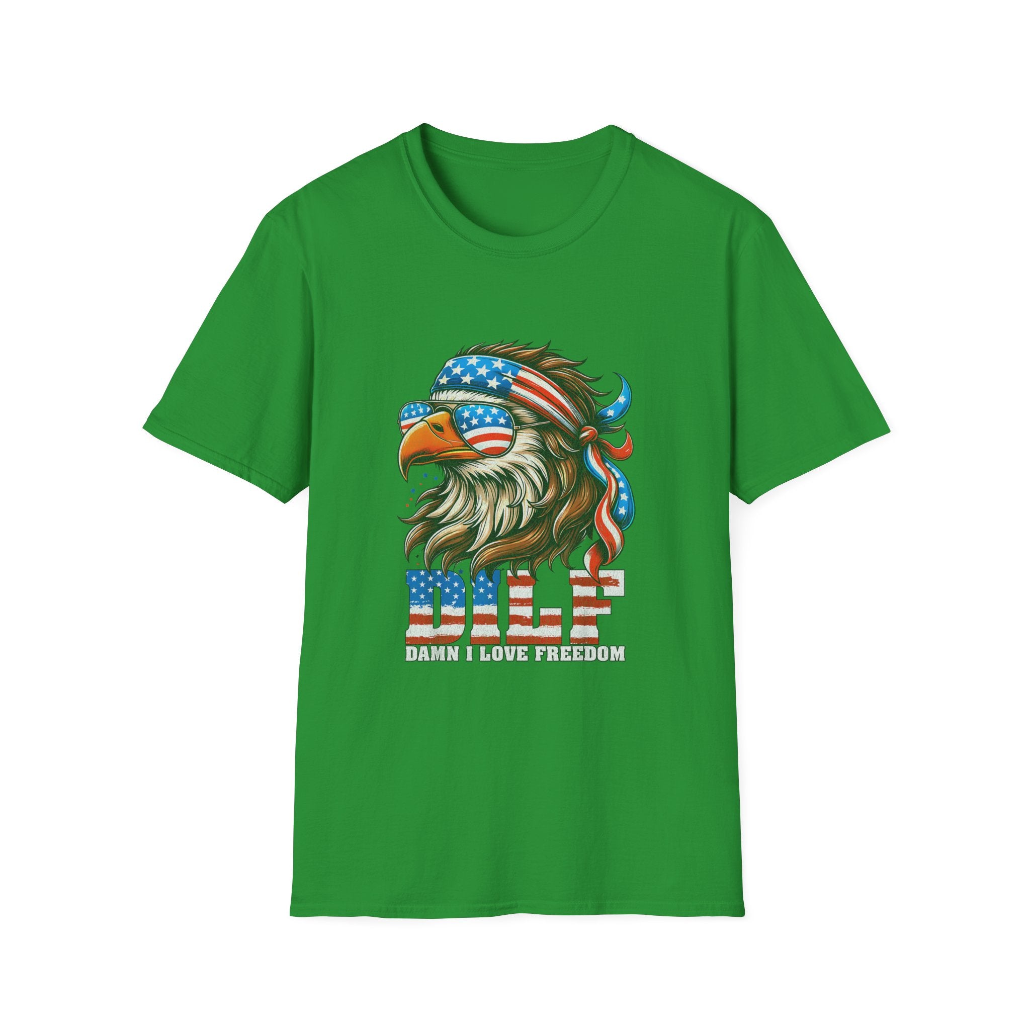 America Bald Eagle MILF – Man I Love Freedom USA 4th of July T-shirt