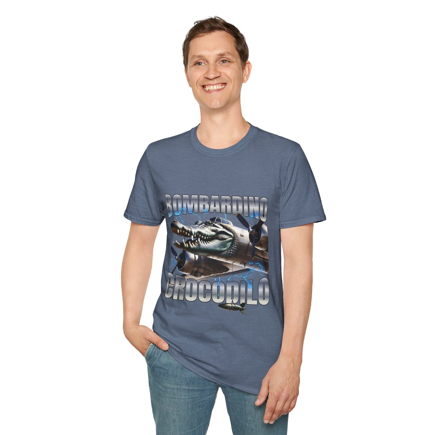 Funny Meme Bombardino Crocodilo T-shirt