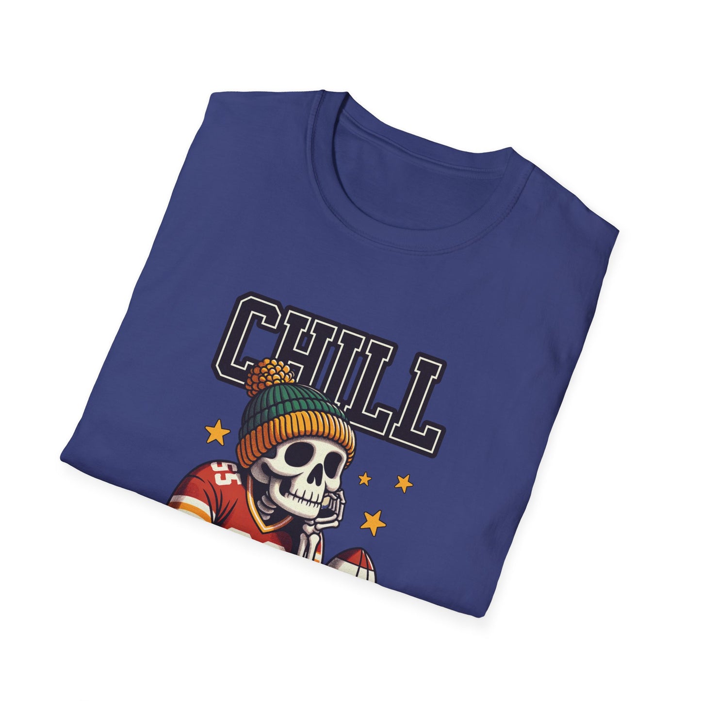 Coffee, Chill & Game Day Football Season T-Shirt