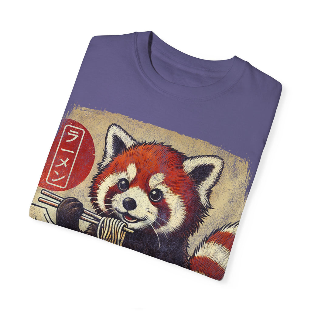 Ramen Time – Japanese Anime Red Panda T-shirt