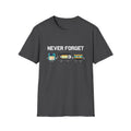 VHS Tape Cassette Floppy Disk – Never Forget Retro T-Shirt