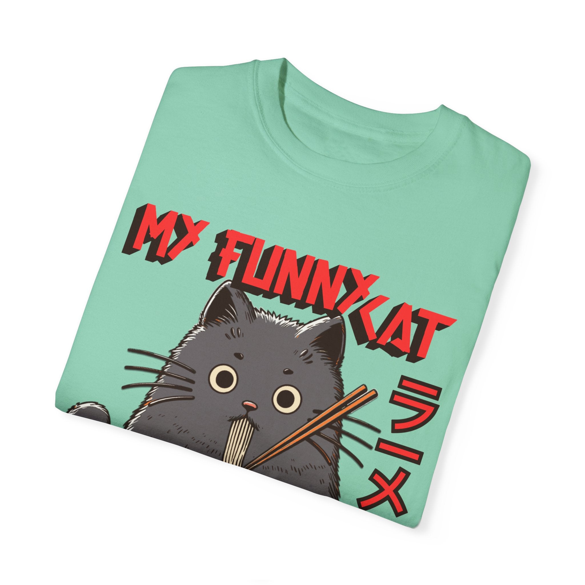 My Funny Cat Ramen Anime Lover T-shirt