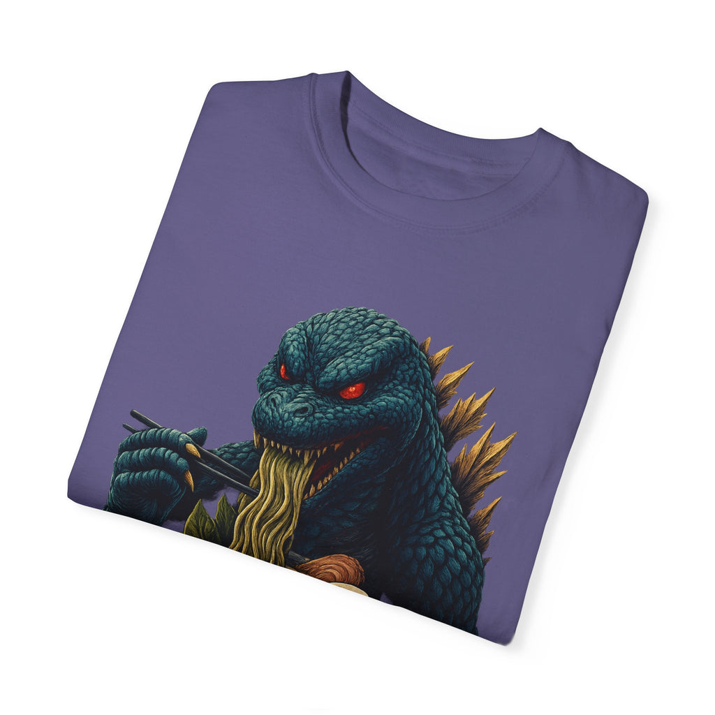 Kaiju Godzilla Eating Ramen T-shirt