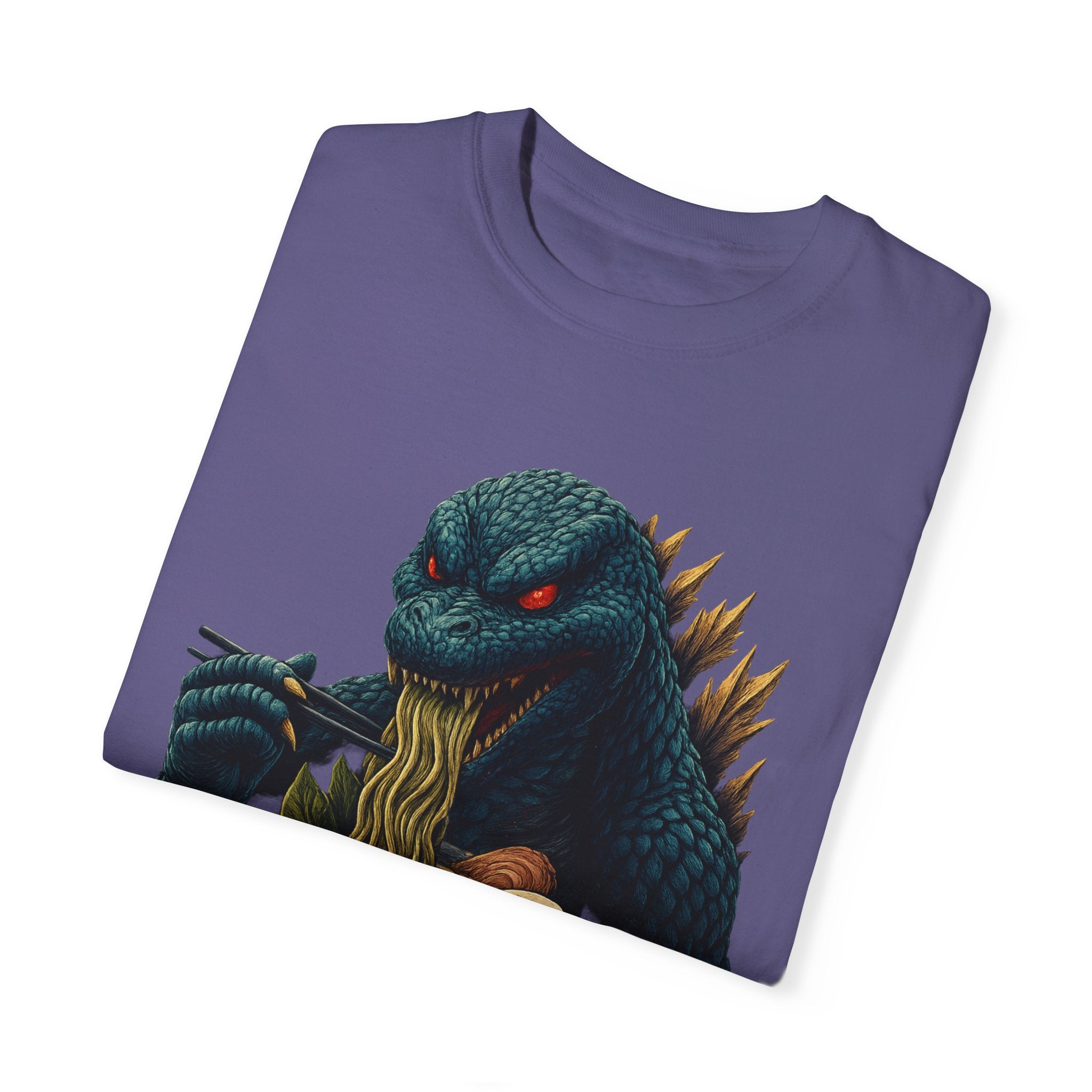 Kaiju Godzilla Eating Ramen T-shirt