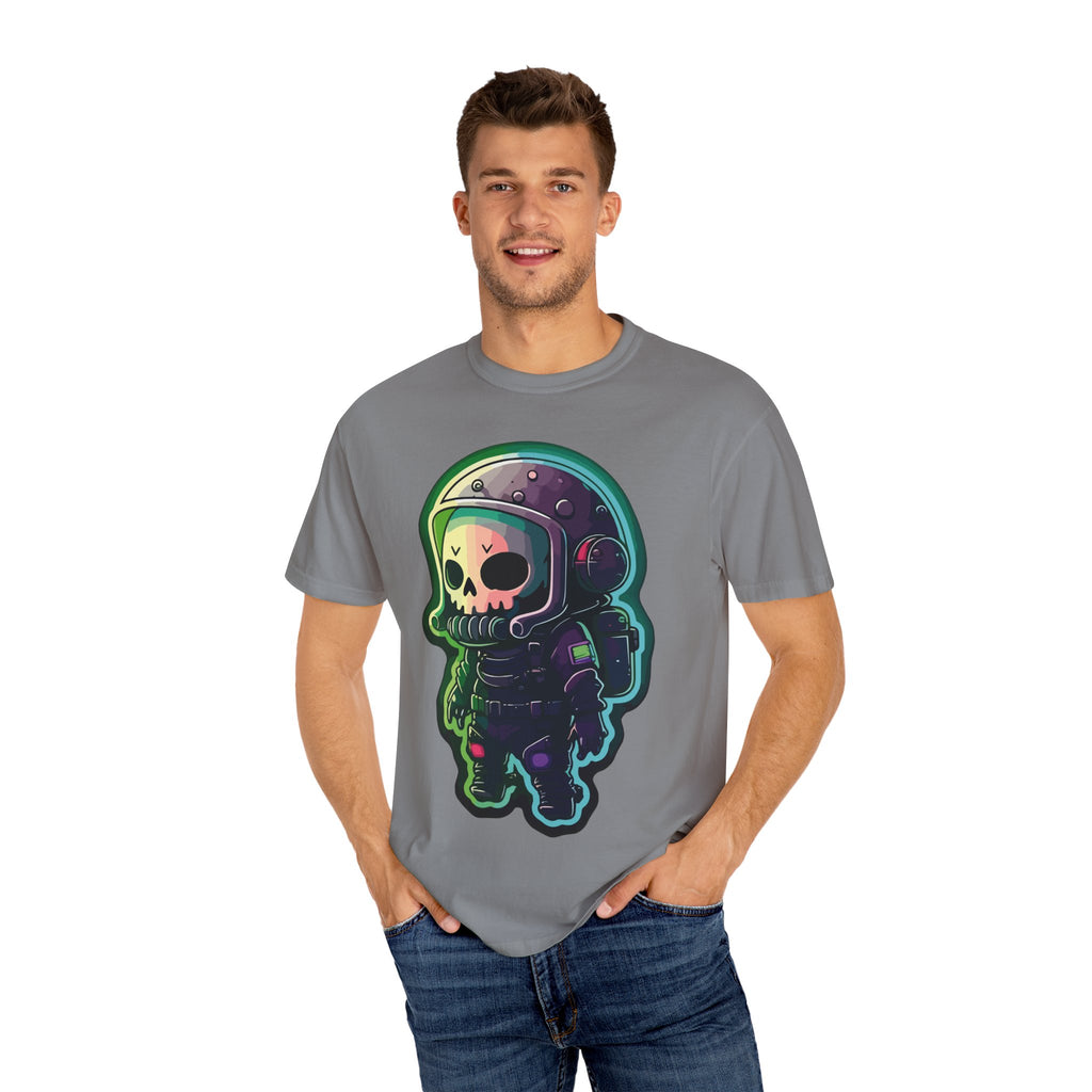Funny Grim Reaper Astronaut Streetwear T-shirt