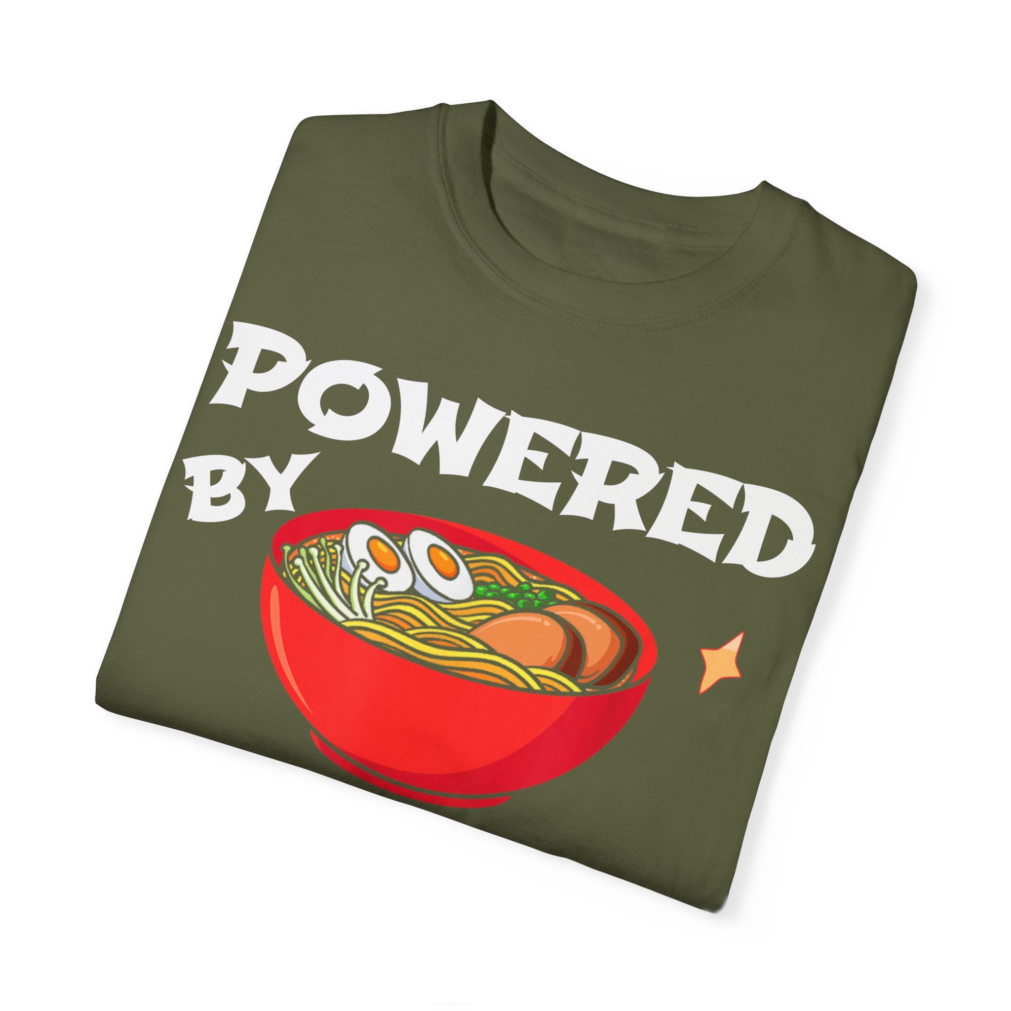 Powered by Anime & Ramen Anime T-shirt