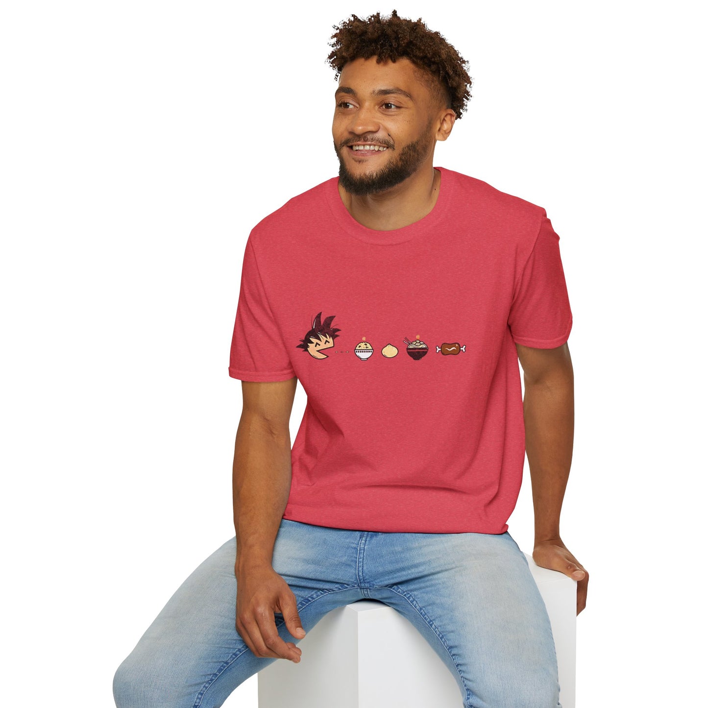 Funny Anime Japanese Food Mugbang T-Shirt