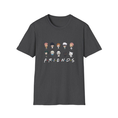Japanese Anime Culture Super Heroes Friends JJK 0 T-Shirt