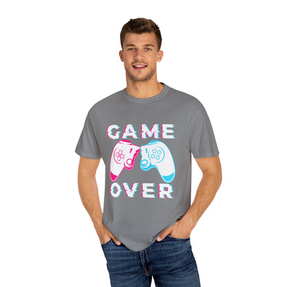 Gamer Over – Pixelated Controller T-shirt