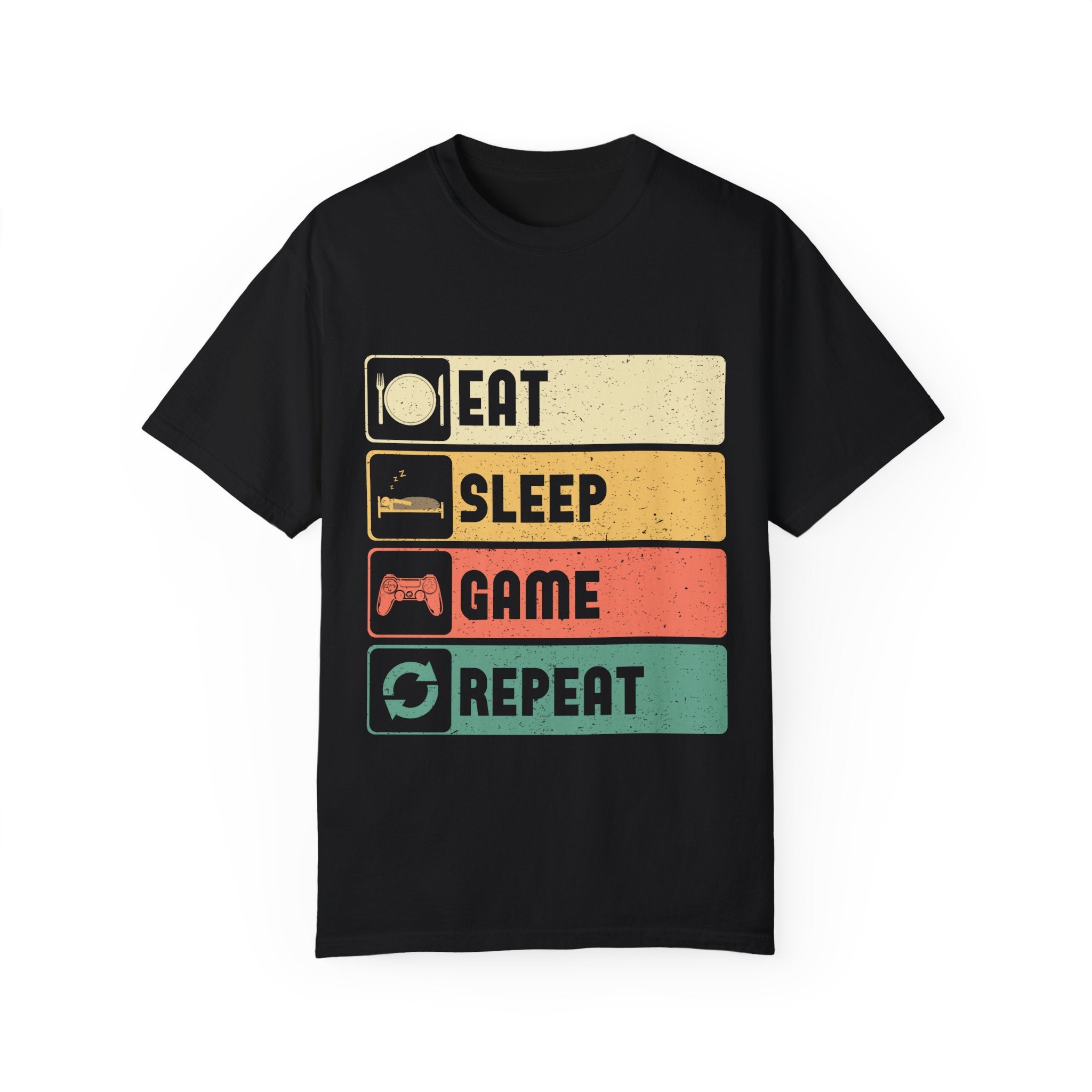 Eat Sleep Game Repeat Gamer T-Shirt