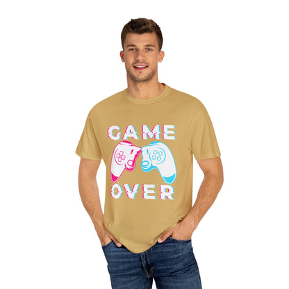 Gamer Over – Pixelated Controller T-shirt