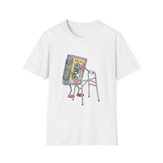 Retro 80s Mixtape Songs Old School 80s Funny Cassette T-Shirt