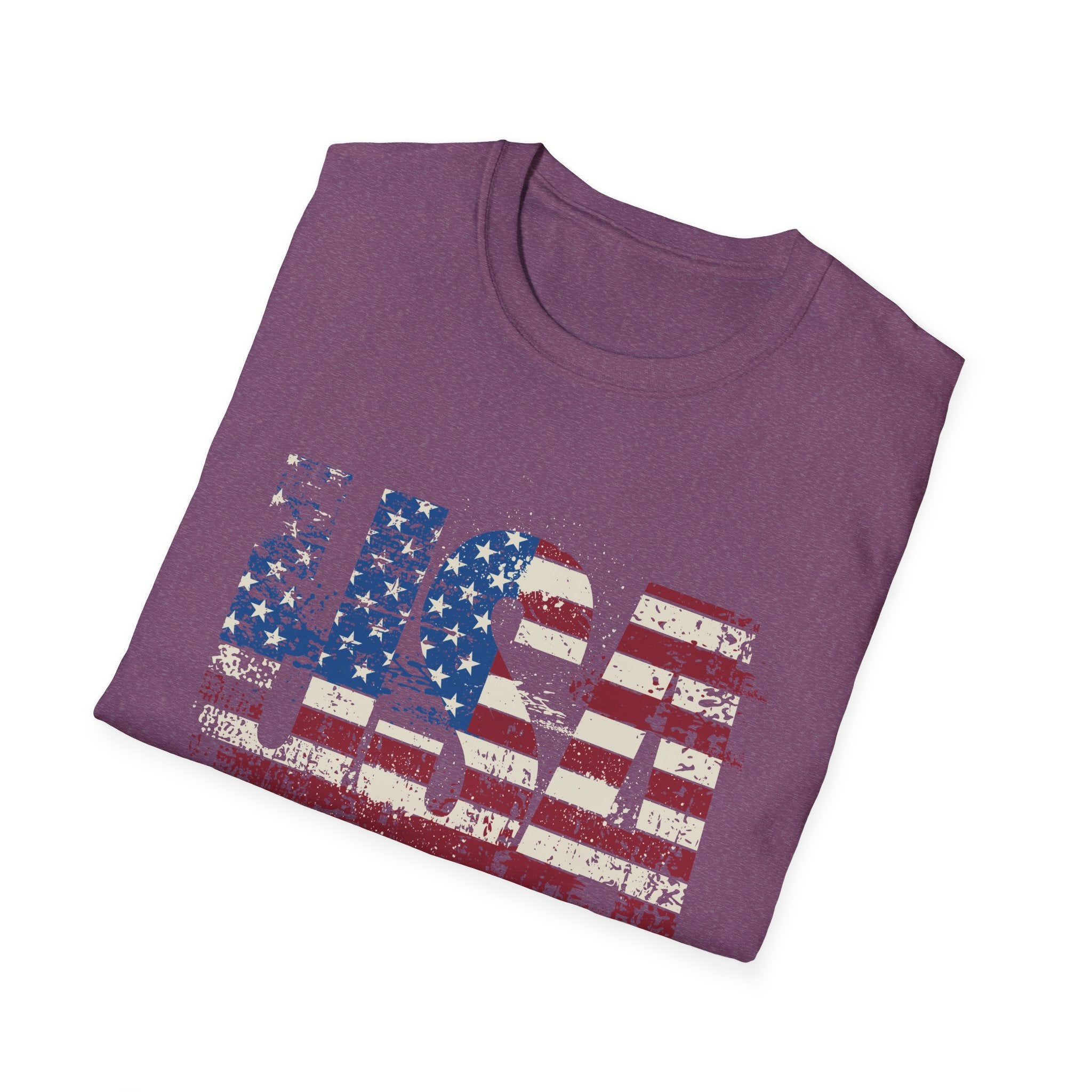 USA Pride US Flag Made in America 4th of July T-shirt