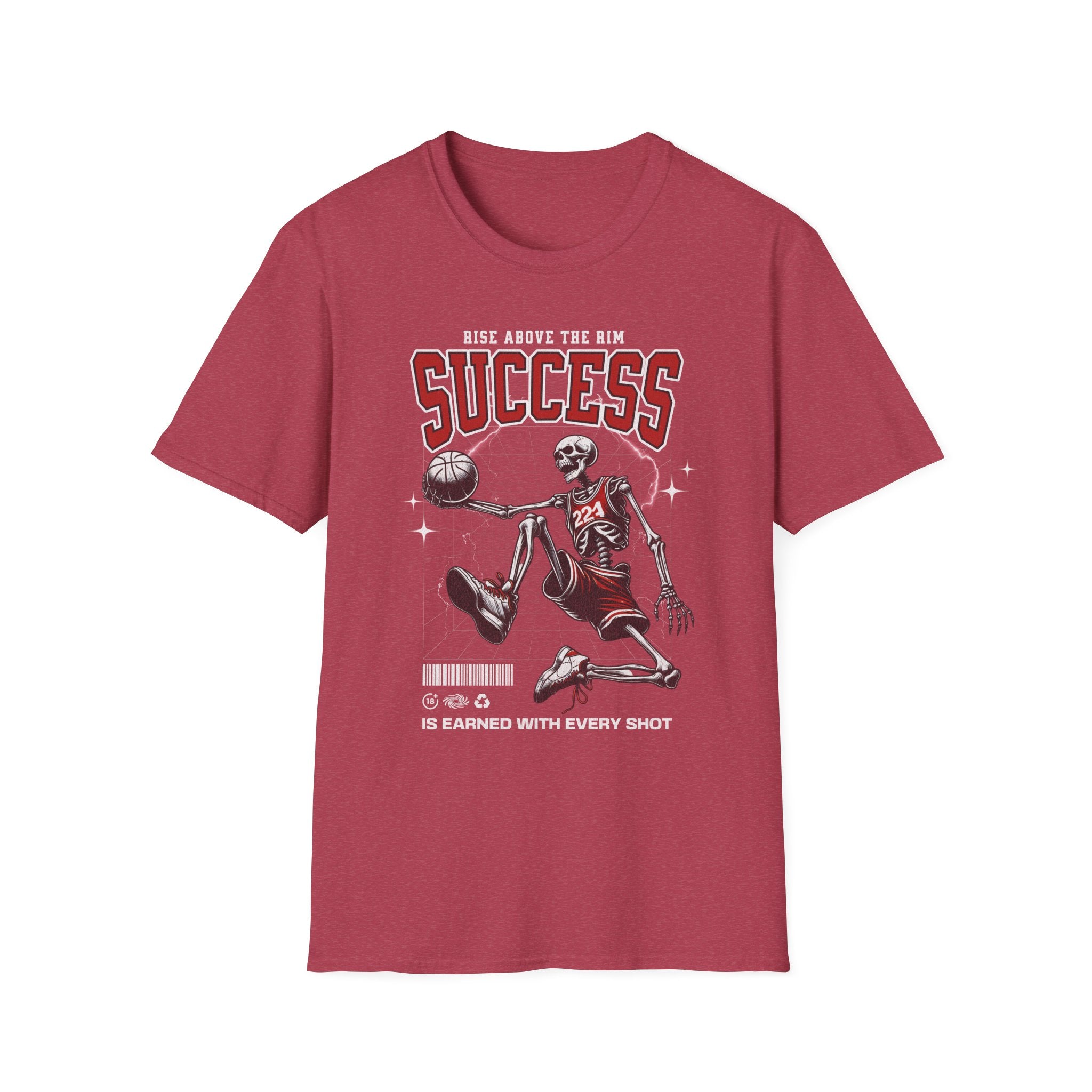Rise Above the Rim Basketball T-Shirt