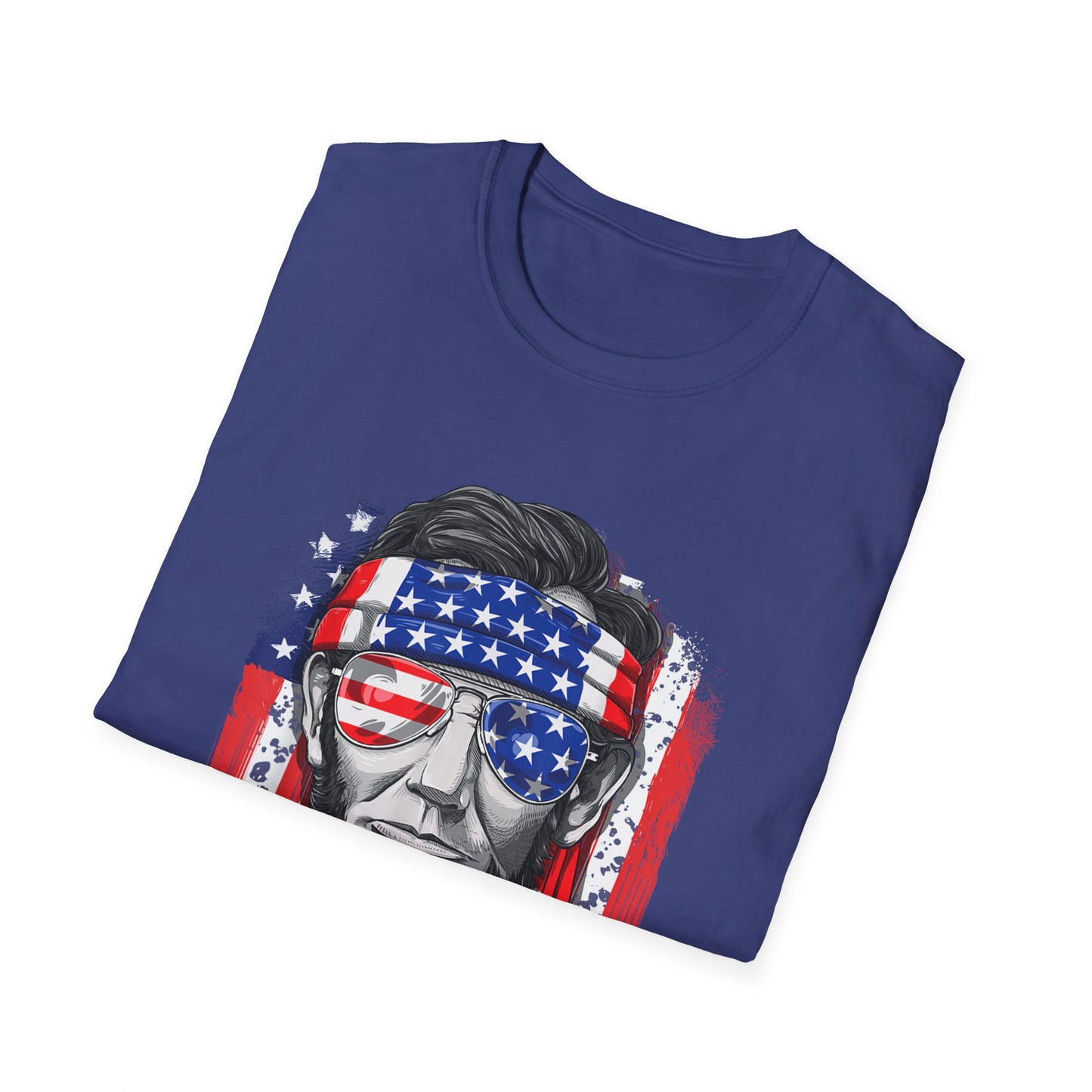 US Abe President Lincoln Merica 4th of July T-Shirt