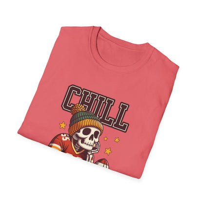 Coffee, Chill & Game Day Football Season T-Shirt