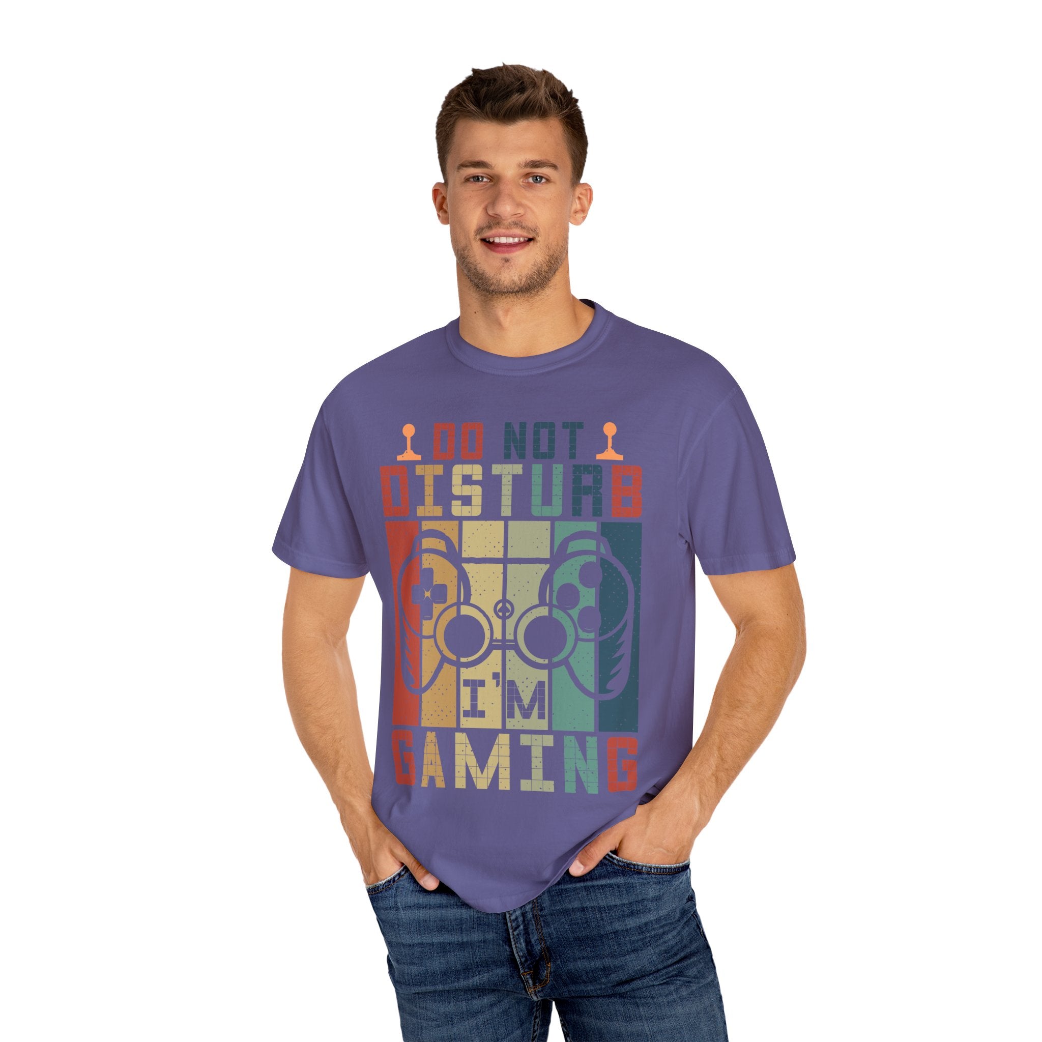 Do Not Disturb, I Am Gaming Retro Gamer T-shirt