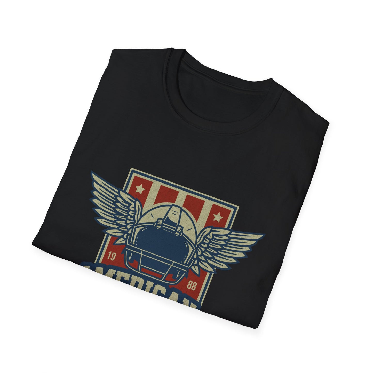 American Football League Season Vintage Football Logo T-Shirt